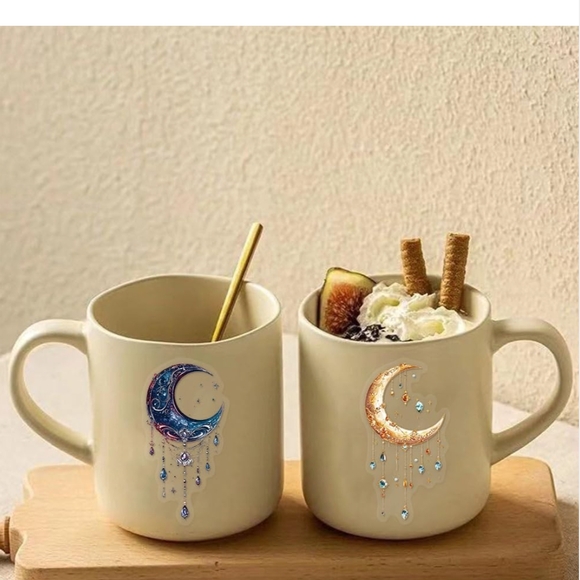 Hot Topic Blue and Purple Abstract Sticker Design - Picture 5 of 7